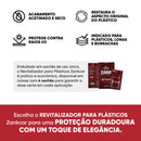 Kit 3 Revitalizador Para Plásticos C/ 4 Sachês